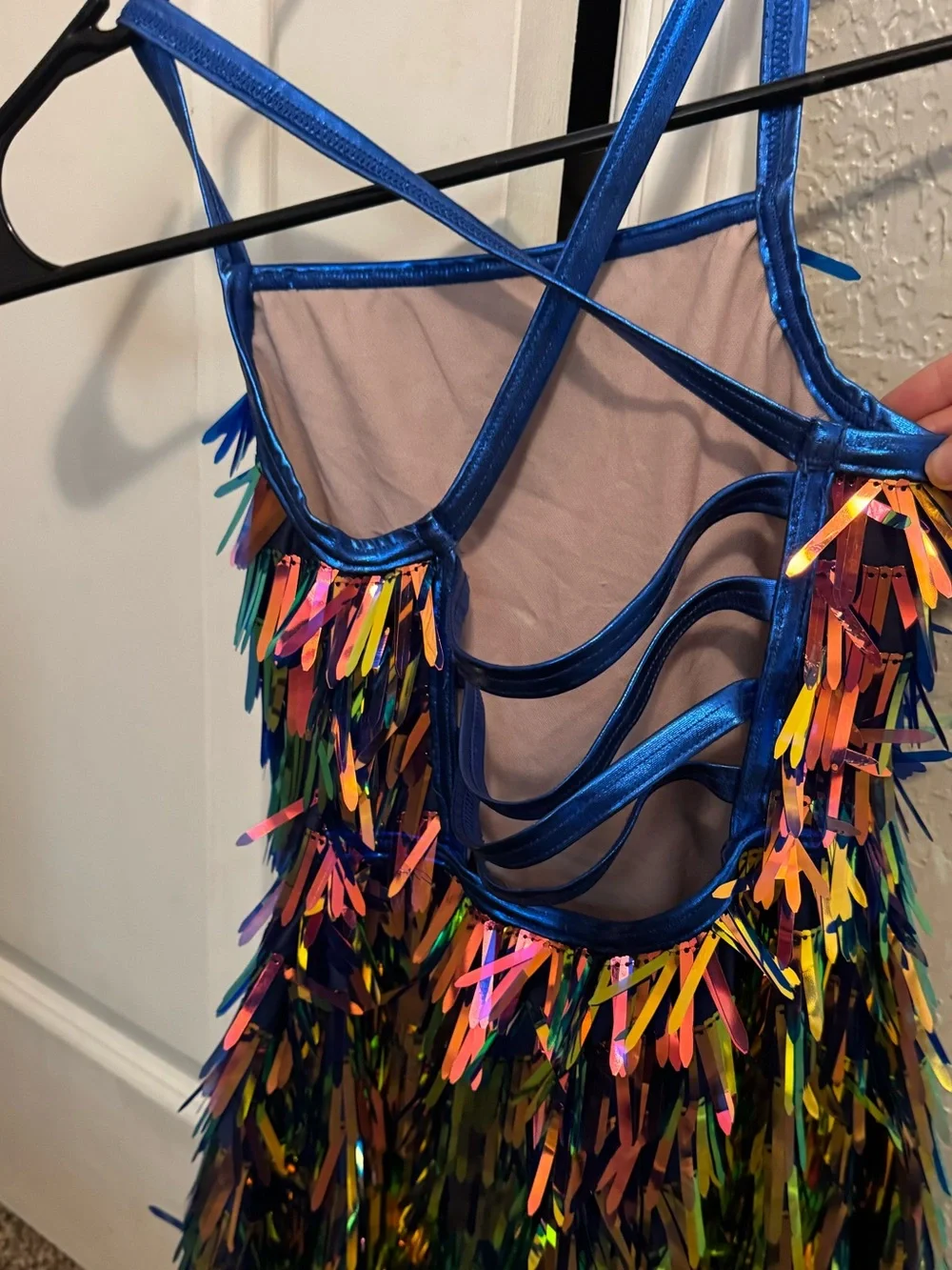 Weissman shimmering sequin